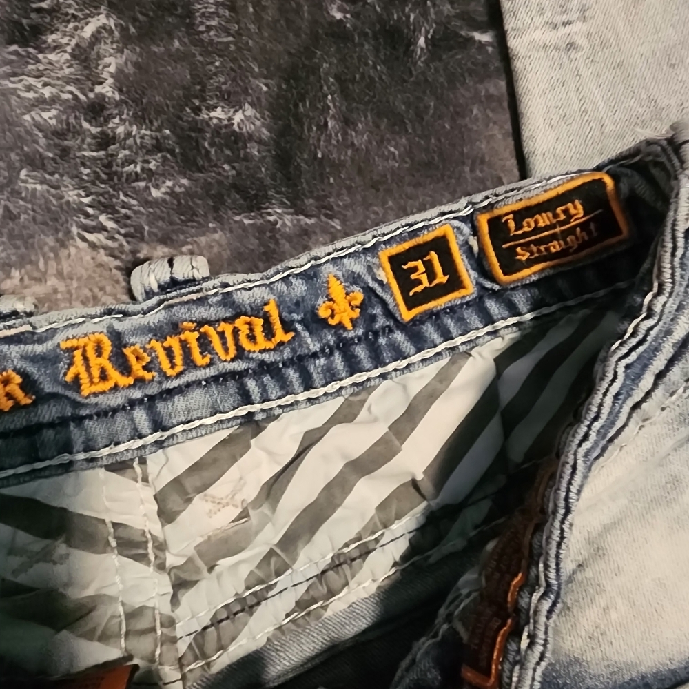Mens,  Rock Revival Jeans - Picture 4 of 5